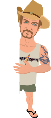 Dan Thunder, the DownThunder mascot