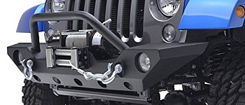 Photo of a JW0265 Style Steel Front Winch Bull Bar