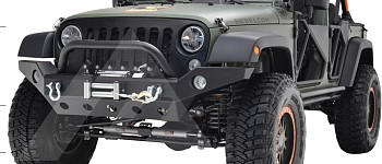 Photo of a JW0294 Style Steel Front Winch Bull Bar