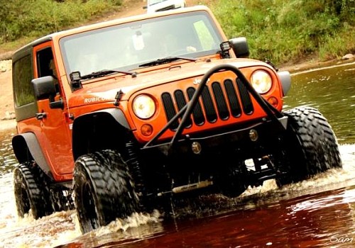 Photo of JW0325 Poison Spyder Style Steel Front Winch Bull Bar