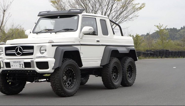 How to make your own Mercedes AMG 6x6